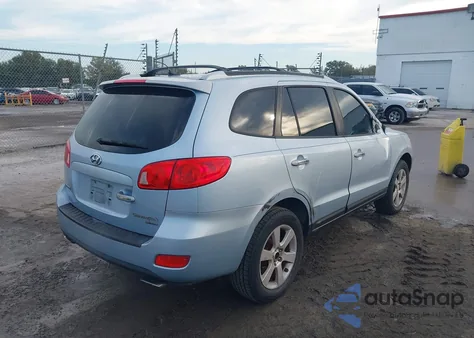 2007 Hyundai Santa Fe Limited/Se z USA, uszkodzony, nr VIN 5NMSH13E77H111380